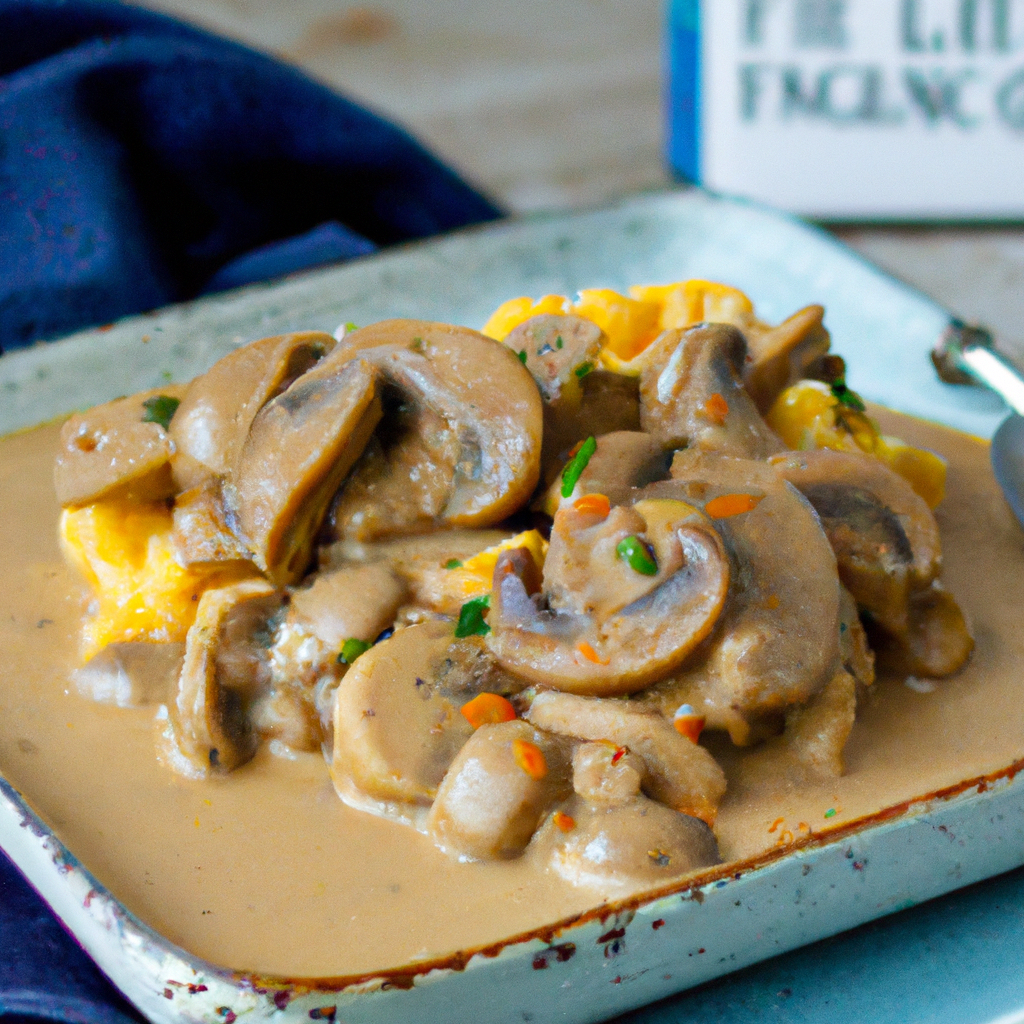 Cremiges Pilz Stroganoff