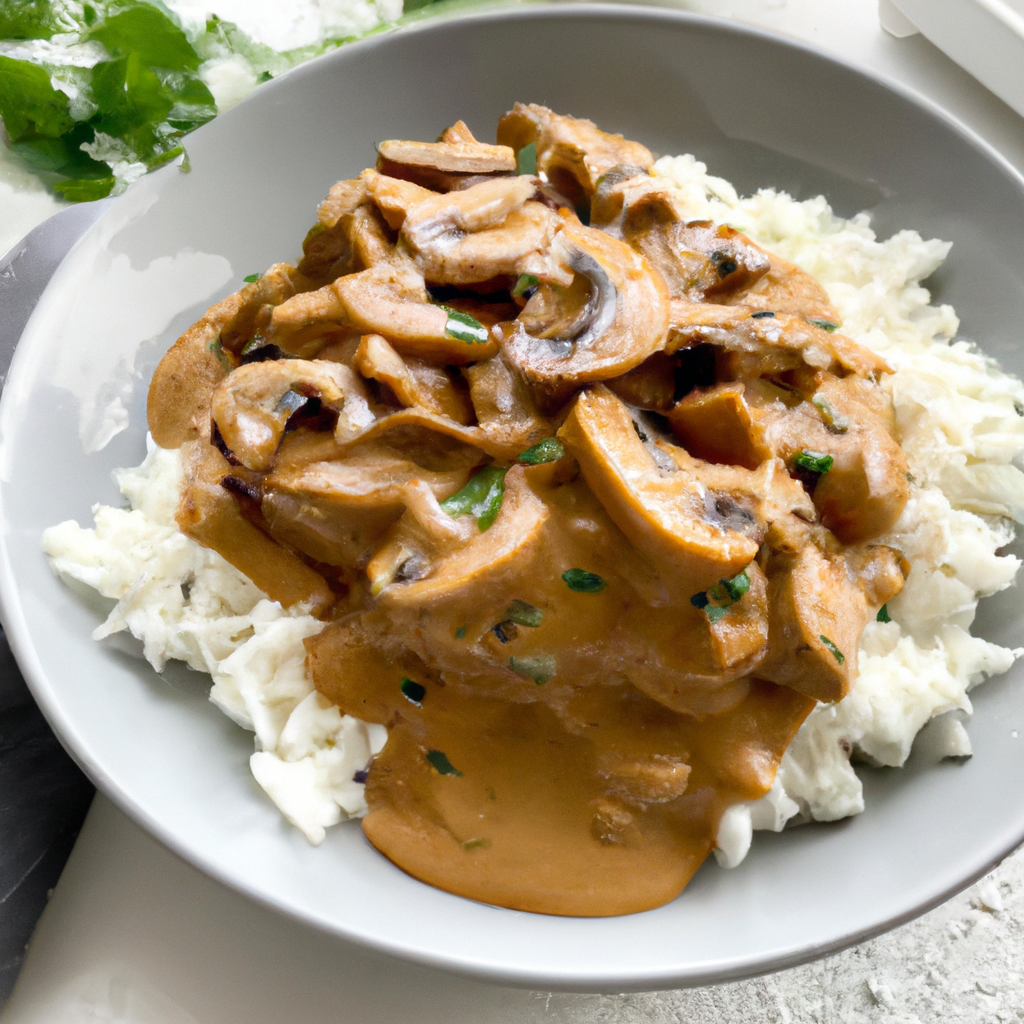 Pilz Stroganoff
