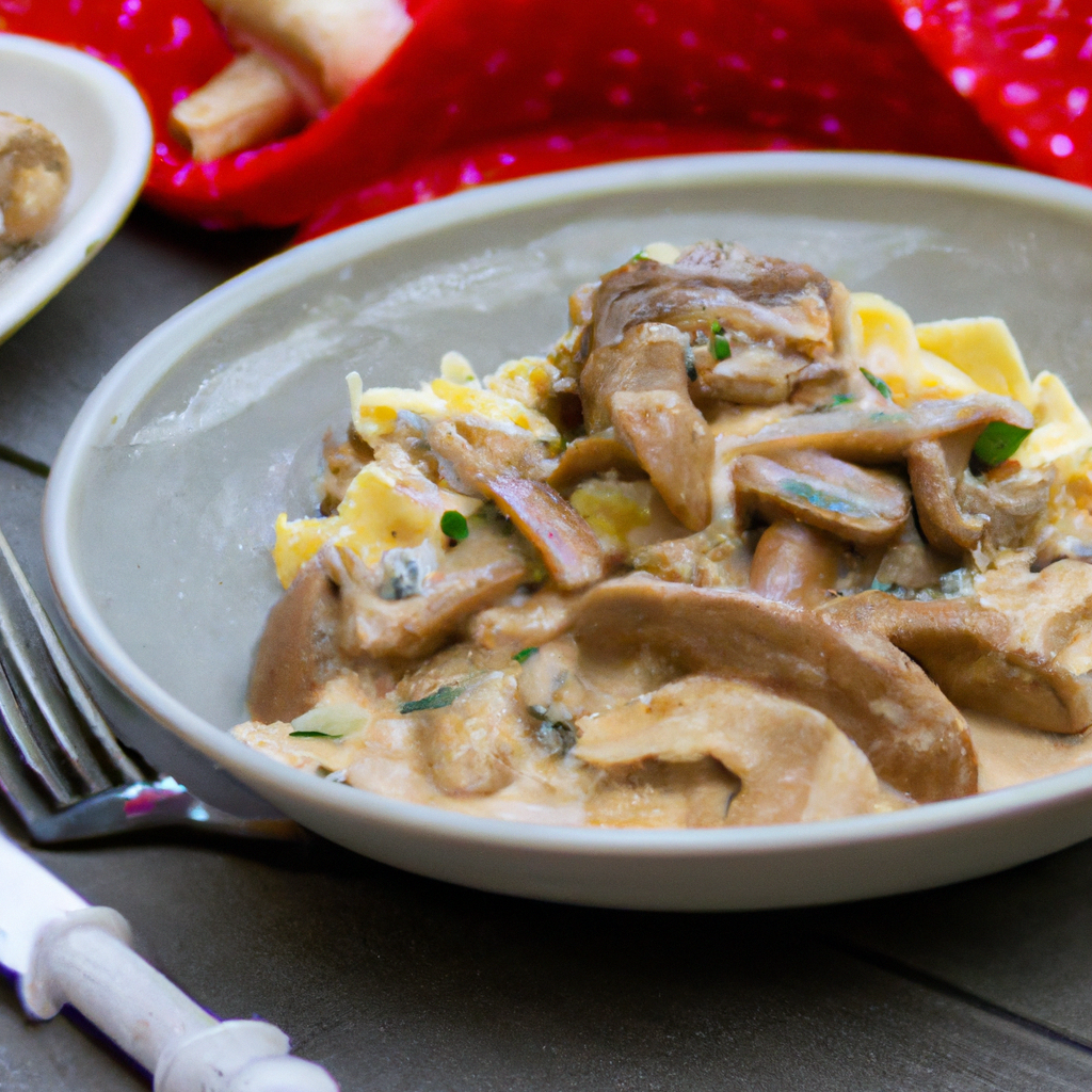 Pilz Stroganoff